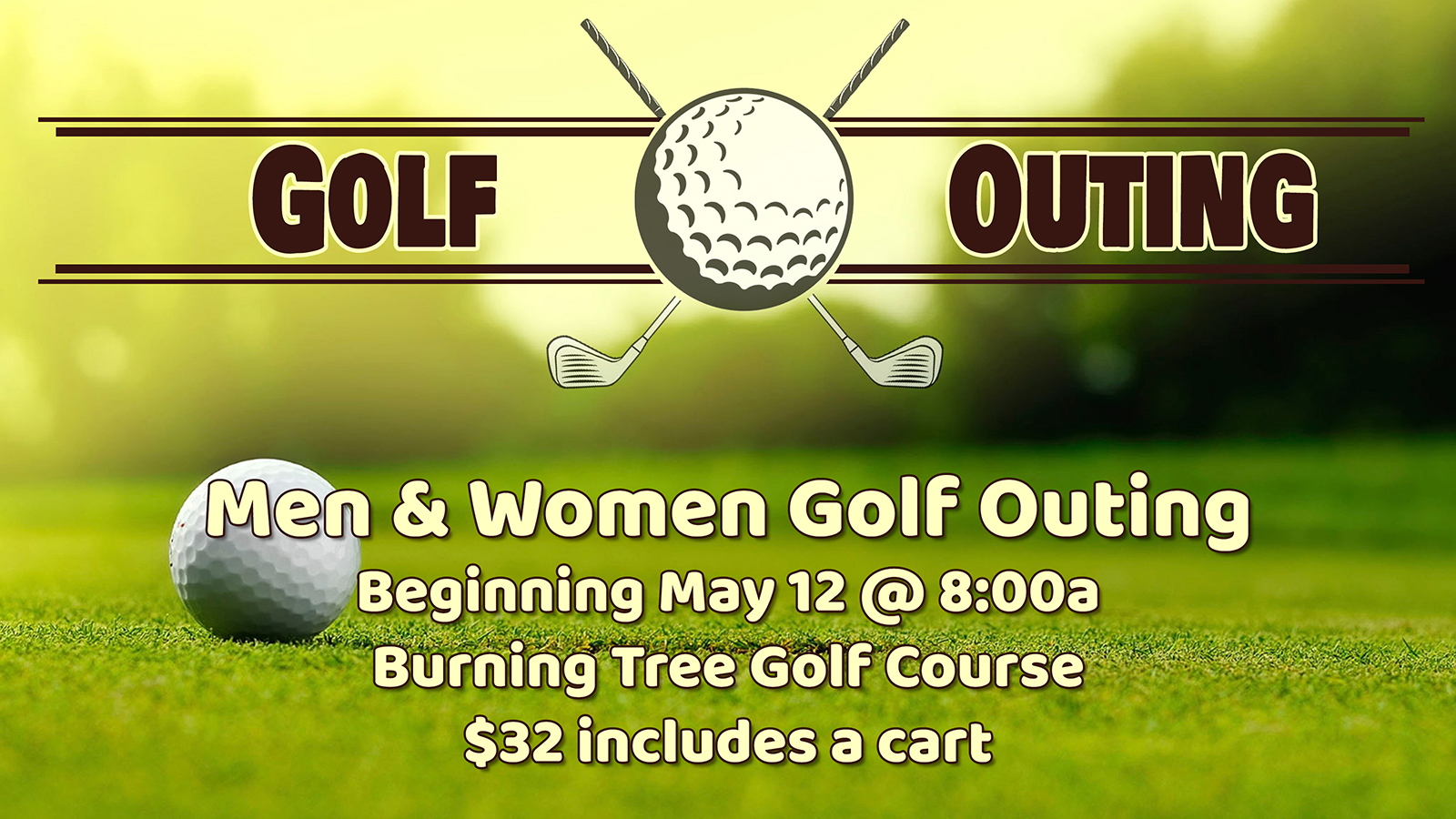 2025 golf outing small